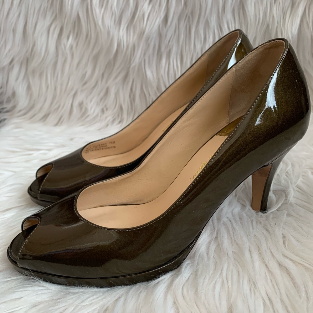 Cole Haan Peep Toe Heels
